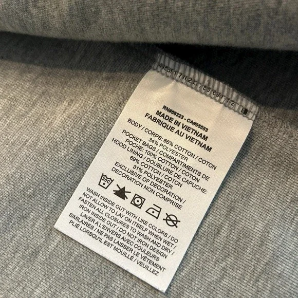 Men's Nike Tech Fleece Windrunner Full Zip Hoodie Gray 2XL XXL‎ HV0949-063